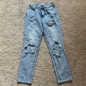 PacSun Women’s High Rise Ripped Jeans